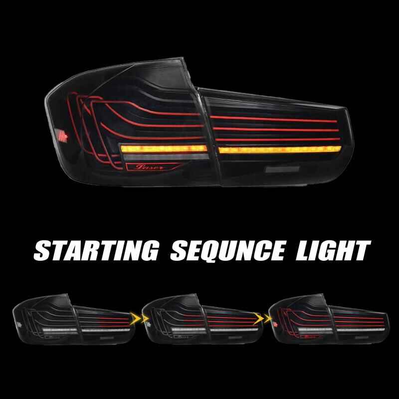 BMW 3 Series 2012-2018 PulseRay Tail Lights - ClutchBlaze