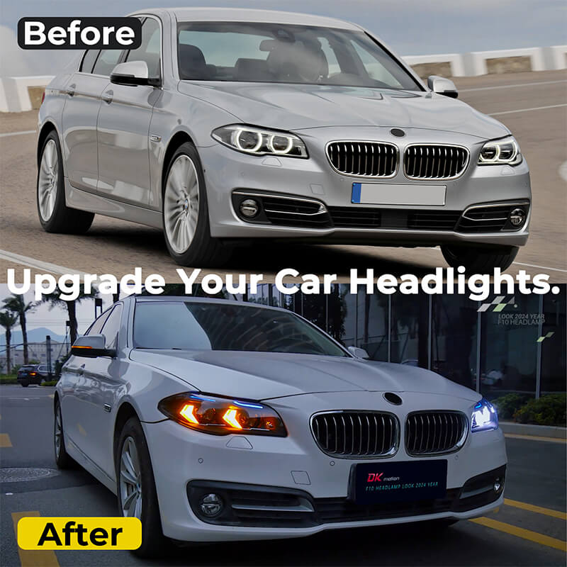 BMW 5 Series 2011-2016 Lightning Headlights - ClutchBlaze
