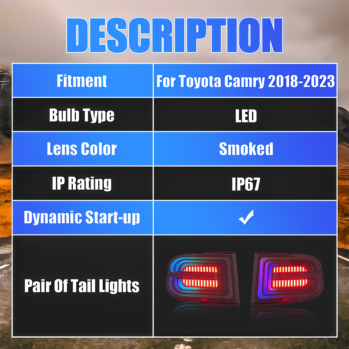 Toyota FJ Cruiser 2007-2023 Tail Lights - ClutchBlaze