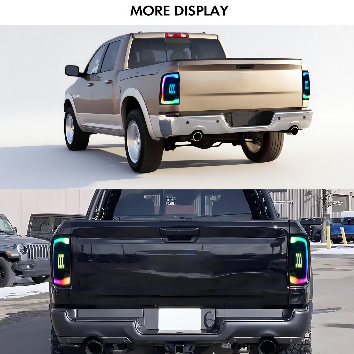 Ram 1500/2500/3500 2009-2018 Tail Lights - ClutchBlaze