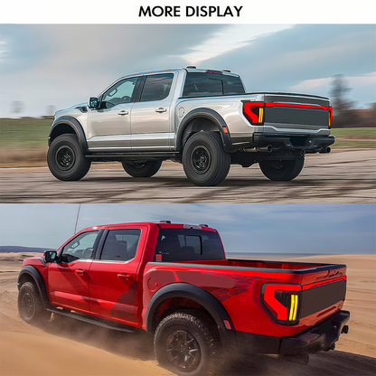 Ford F-150 2009-2014 Tail Lights With Tailgate Lights - ClutchBlaze