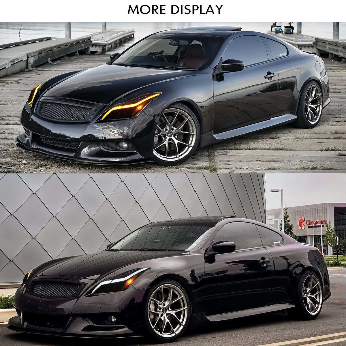 Infiniti G37 Coupe 2008-2015 Headlights - ClutchBlaze