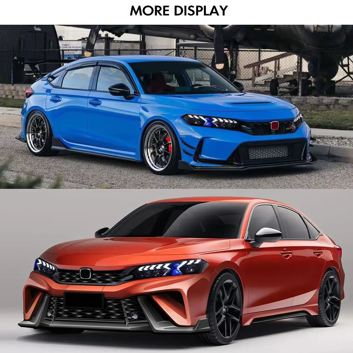 Honda Civic 2022-2026 LED Headlights - ClutchBlaze