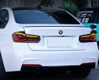 BMW 3 Series 2012-2018 Double Dragon Scales Tail Lights - ClutchBlaze