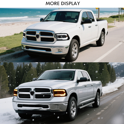 Ram 1500/2500/3500 2009-2018 Headlights - ClutchBlaze