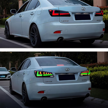 Lexus IS 2006-2012 RGB Tail Lights - ClutchBlaze