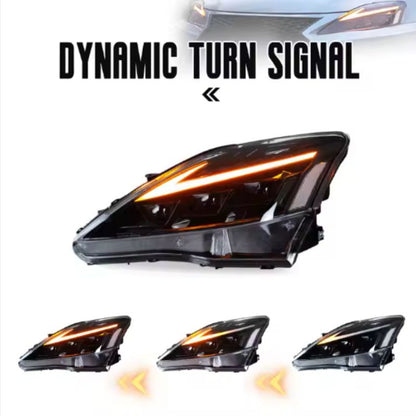 Lexus IS 2006-2012 RGB Headlights - ClutchBlaze