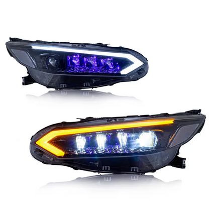 Nissan Sentra 2020-2025 Headlights with Rotating Lenses - ClutchBlaze
