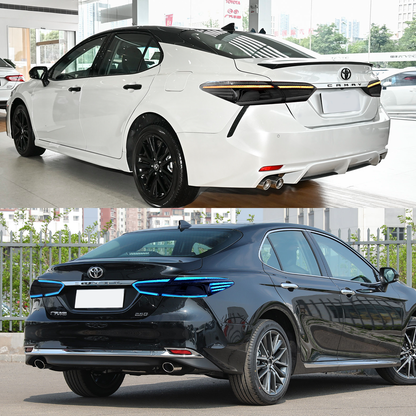 Toyota Camry 2018-2024 Rectilinear Tail lights - ClutchBlaze