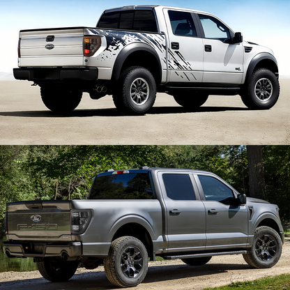 Ford F-150 2021-2025 Smoked Tail Lights - ClutchBlaze