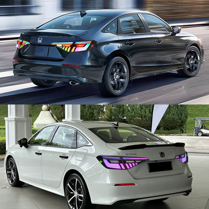 Honda Civic Sedan 2022-2026 RGB Tail Lights - ClutchBlaze