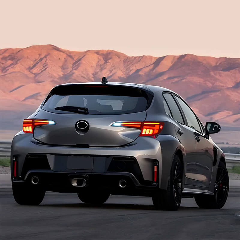 Toyota Corolla Hatchback ThunderClaws 2019-2024 Tail Lights - ClutchBlaze
