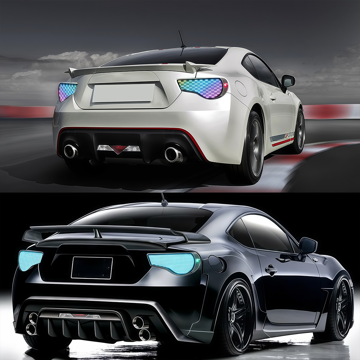 Toyota GT86 2012-2020 Digital Tail Lights - ClutchBlaze