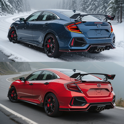 Honda Civic Hatchback 2016-2021 Tail Lights - ClutchBlaze