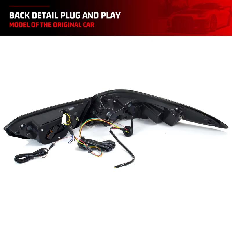 Toyota Camry 2018-2024 Fish Bone Tail Lights - ClutchBlaze