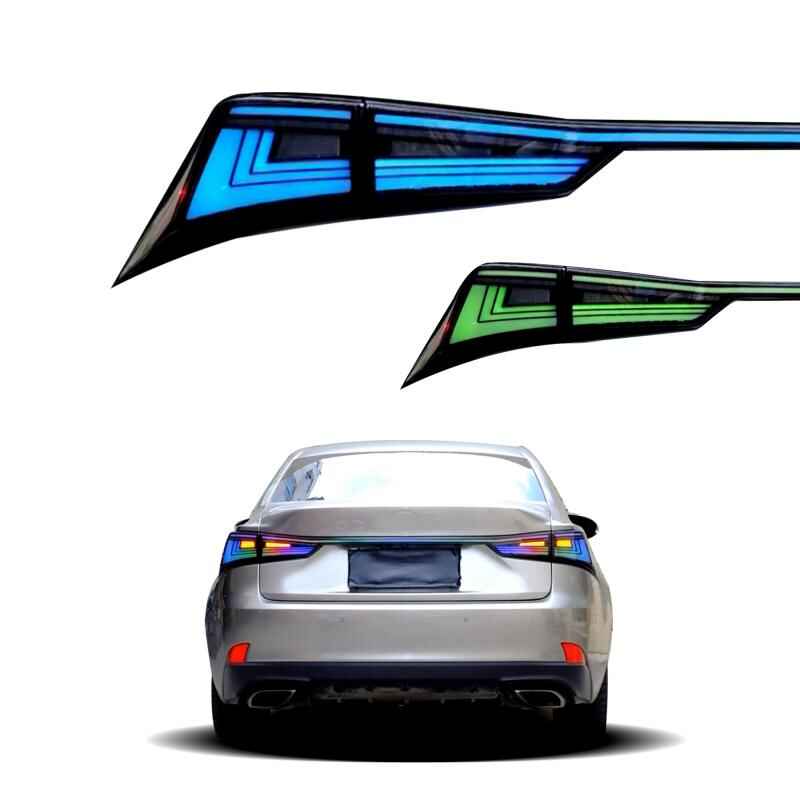 Lexus IS 2013-2020 RGB Tail Lights - ClutchBlaze