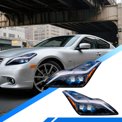 Infiniti G37 Coupe 2008-2015 Headlights - ClutchBlaze