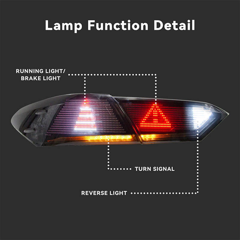 Toyota Camry 2018-2024 Digital Tail Lights - ClutchBlaze