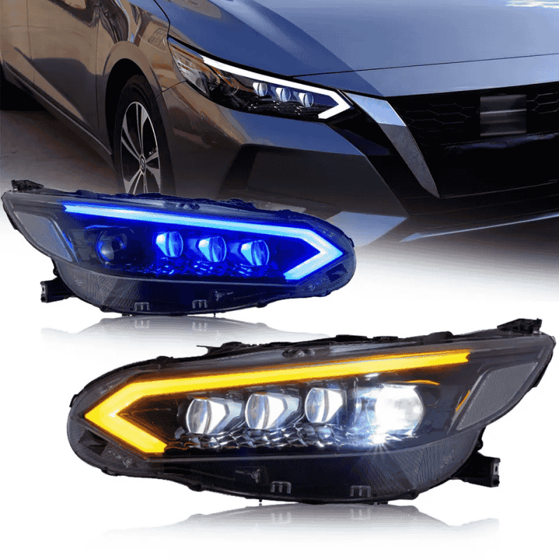 Nissan Sentra/Sylphy 2020-2025 Headlights W/O Rotating Lenses - ClutchBlaze