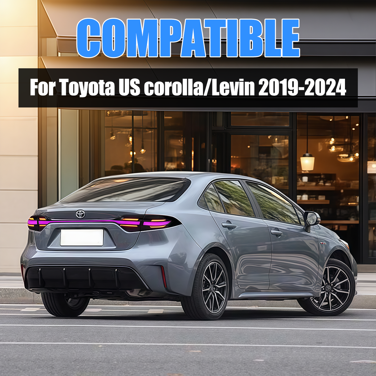 Toyota Corolla 2019-2024 Tail Lights - ClutchBlaze