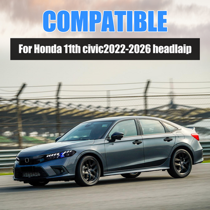 Honda Civic 2022-2026 LED Headlights - ClutchBlaze