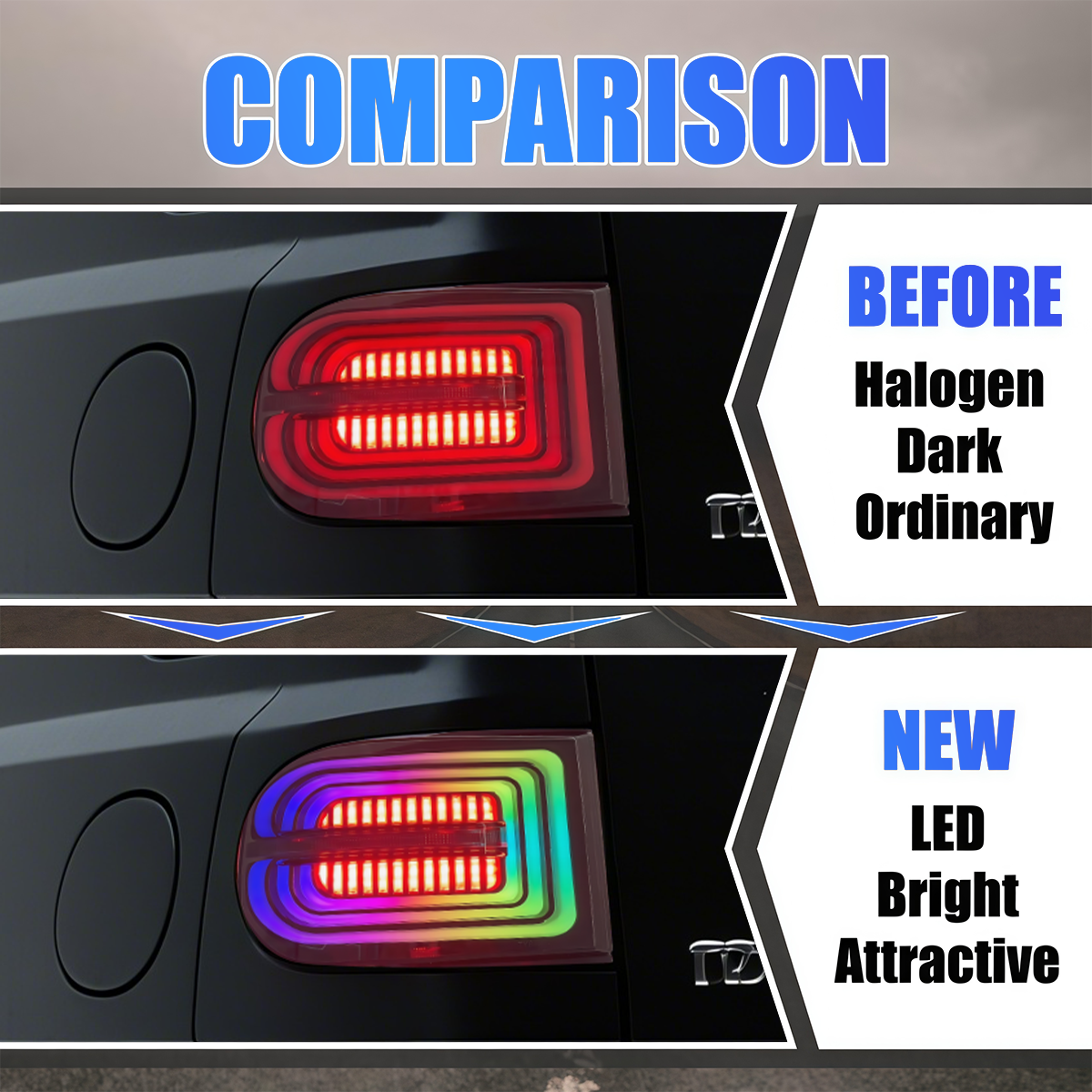 Toyota FJ Cruiser 2007-2023 Tail Lights - ClutchBlaze