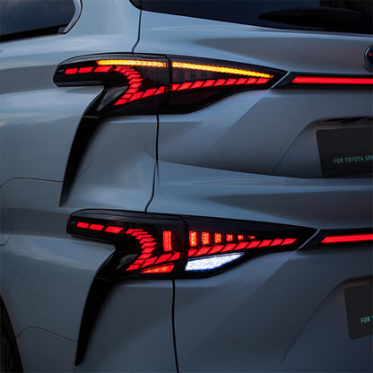 Toyota Sienna 2020-2023 Smoked Tail lights - ClutchBlaze