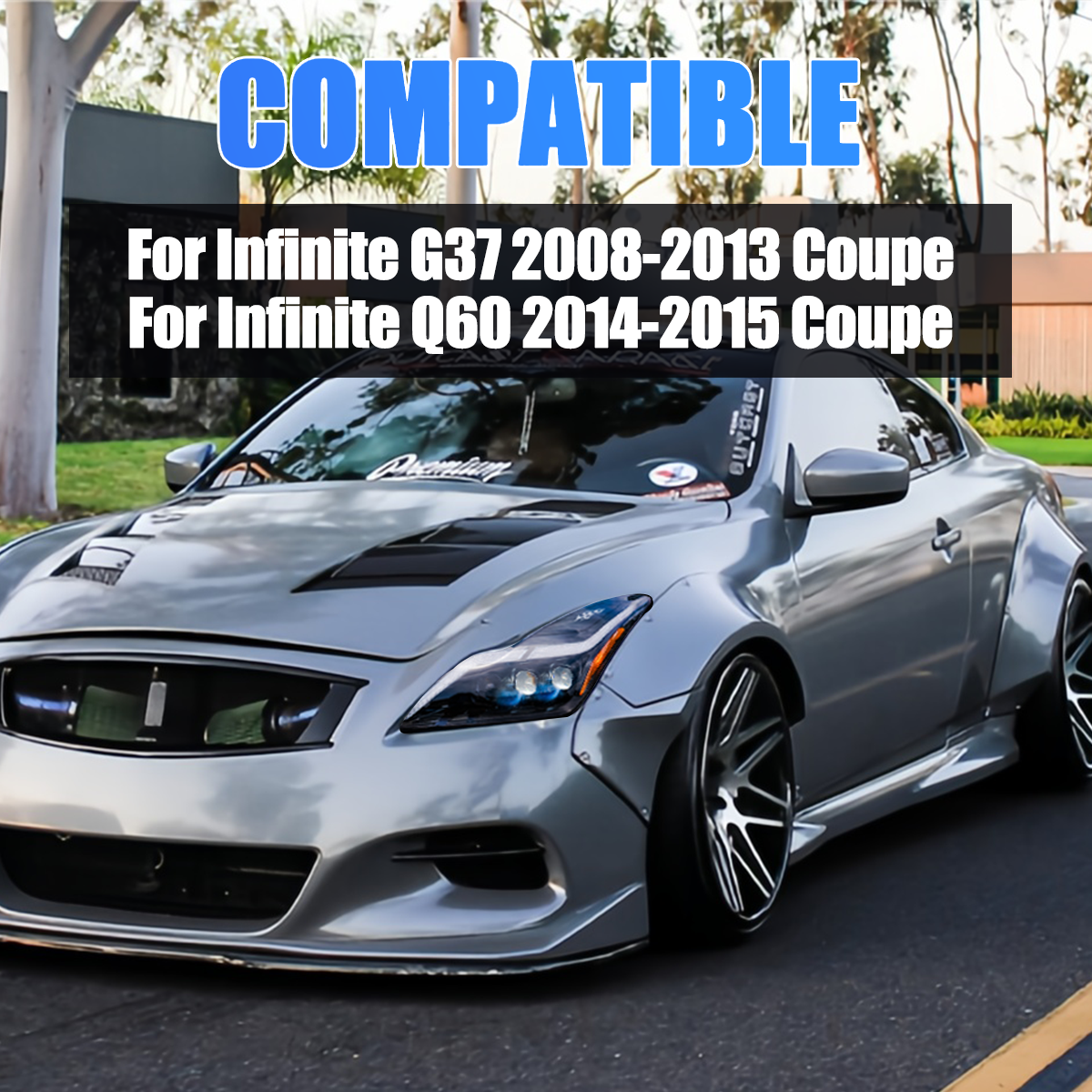 Infiniti G37 Coupe 2008-2015 Headlights - ClutchBlaze