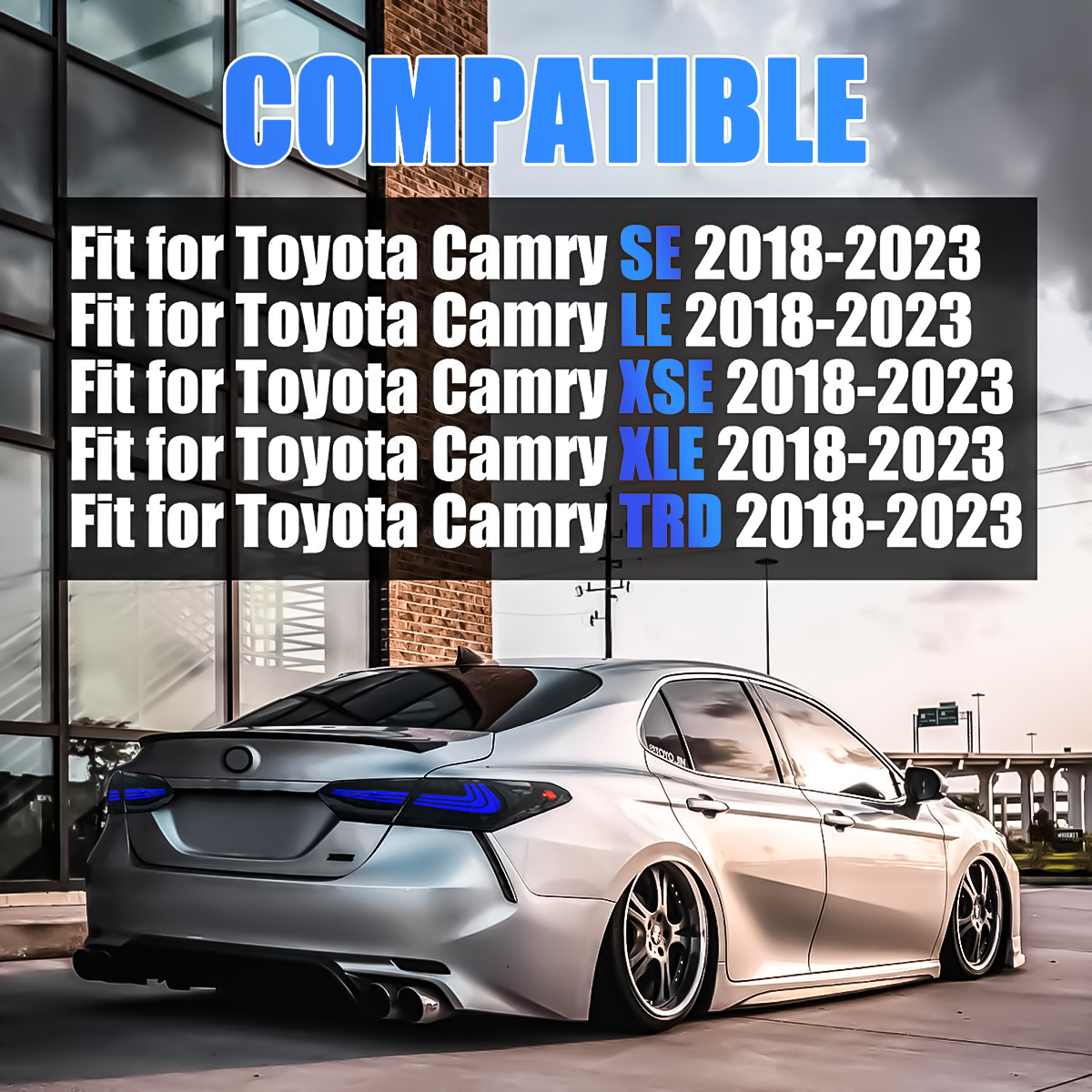 Toyota Camry 2018-2024 Tail Lights - ClutchBlaze