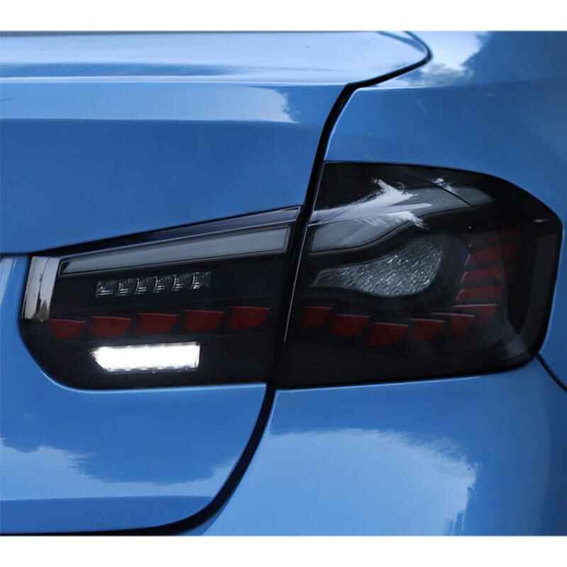 BMW 3 Series 2012-2018 Dragon Scales Tail Lights - ClutchBlaze