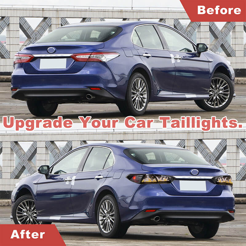 Toyota Camry 2018-2024 Digital Tail Lights - ClutchBlaze