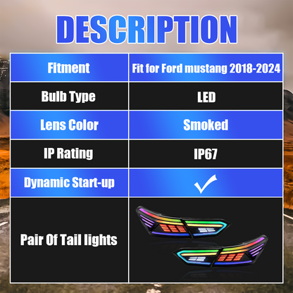 Toyota Camry 2018-2024 Rectilinear Tail lights - ClutchBlaze