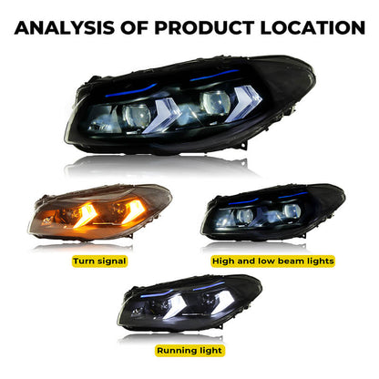 BMW 5 Series 2011-2016 Lightning Headlights - ClutchBlaze