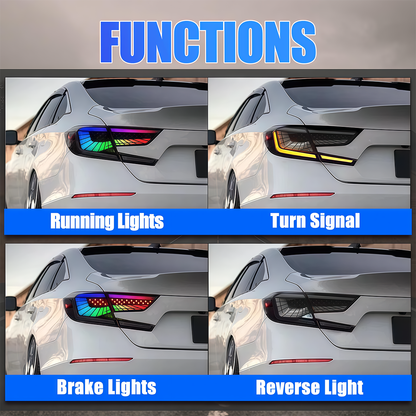 Honda Accord 2018-2022 Starry Sky Tail Lights - ClutchBlaze