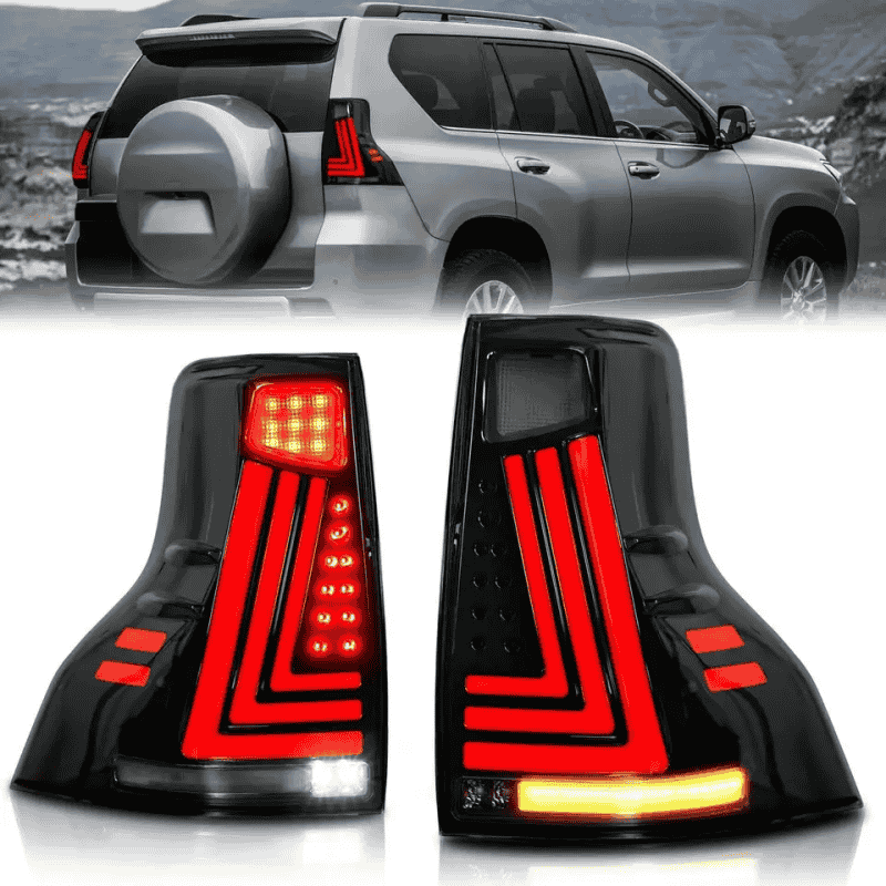 Toyota Prado 2010-2018 Tail Lights - ClutchBlaze