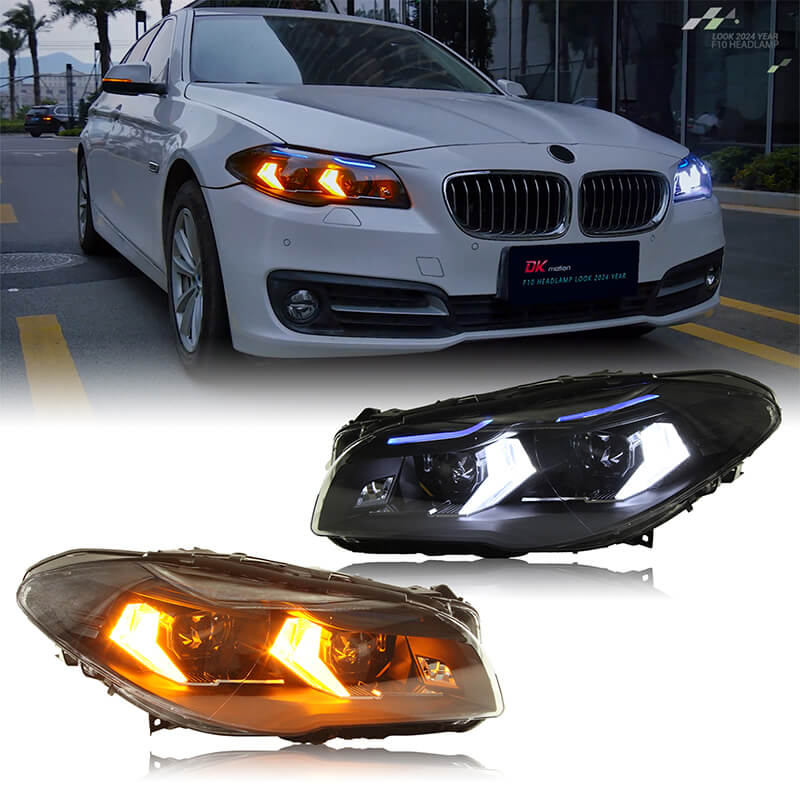 BMW 5 Series 2011-2016 Lightning Headlights - ClutchBlaze