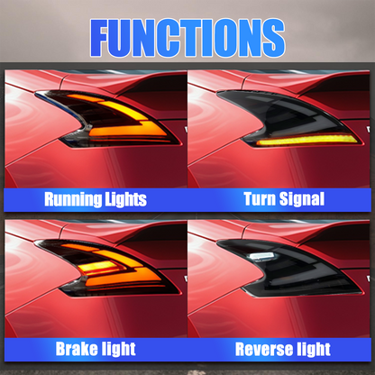 Nissan 370Z 2013-2020 Tail Lights - ClutchBlaze
