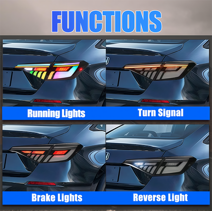 Honda Civic Sedan 2022-2026 RGB Tail Lights - ClutchBlaze