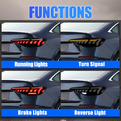 Honda Civic Sedan 2022-2026 Tail Lights - ClutchBlaze
