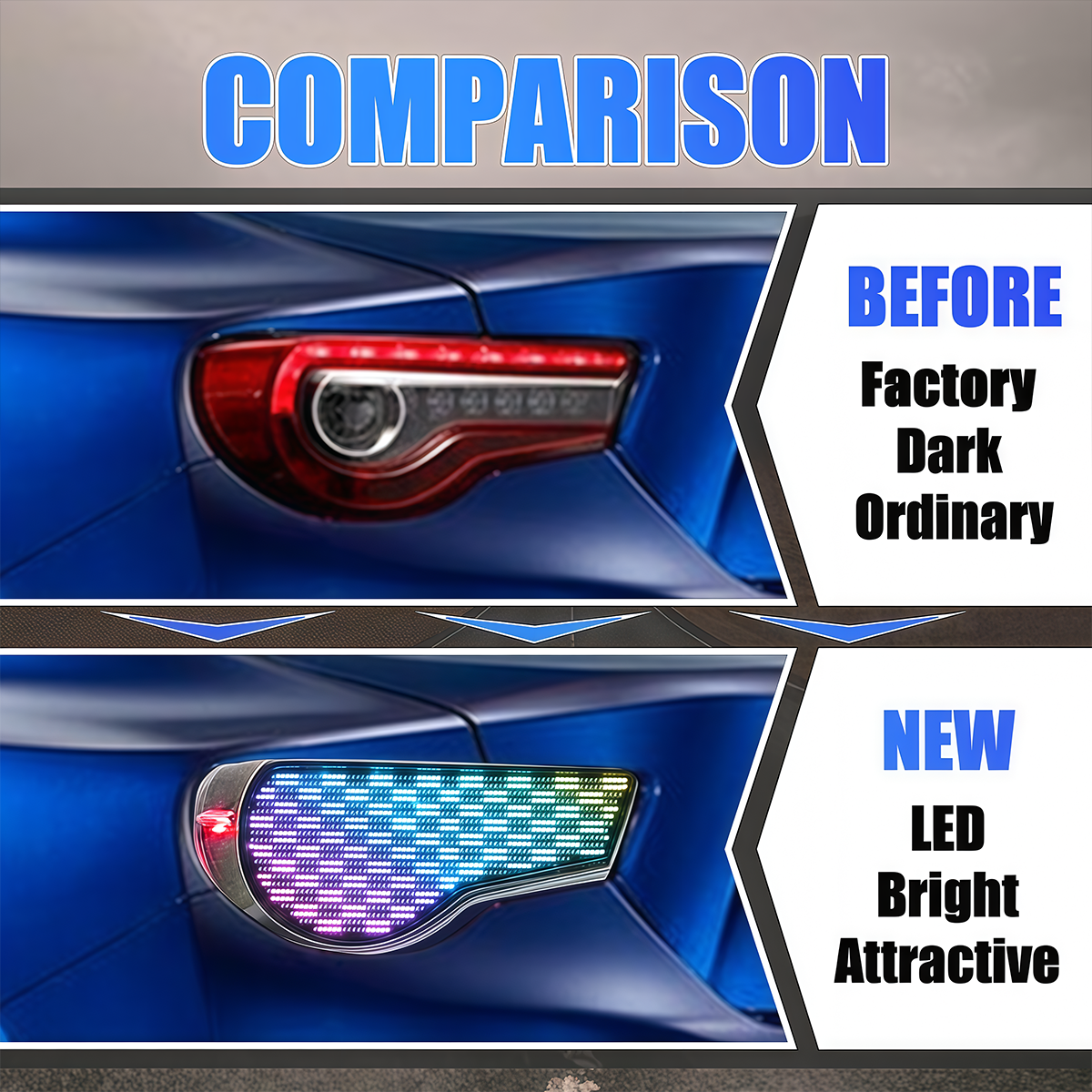 Toyota GT86 2012-2020 Digital Tail Lights - ClutchBlaze