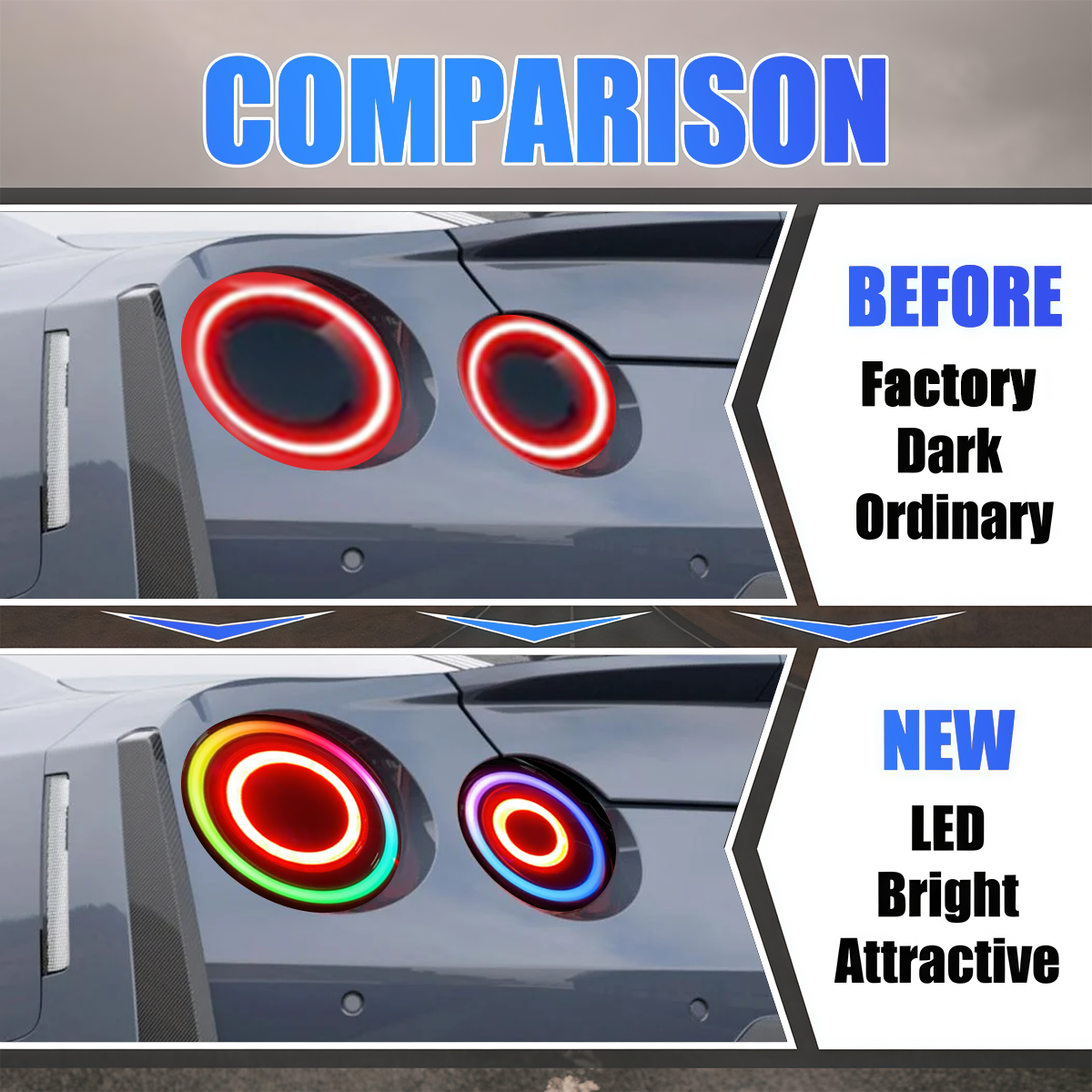 Nissan GT-R R35 2009-2025 Tail Lights - ClutchBlaze