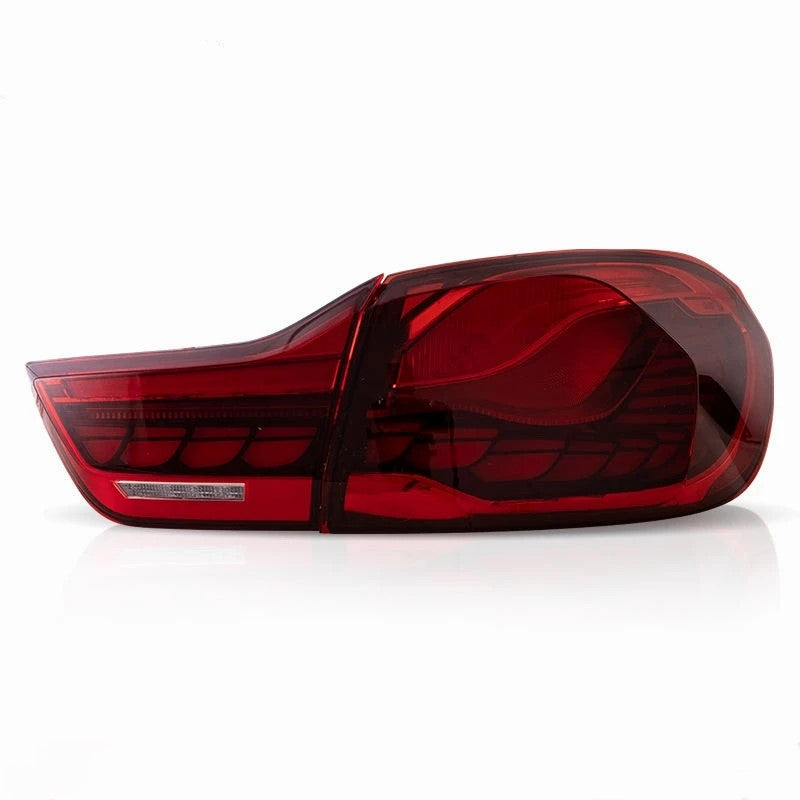 BMW 4 Series 2014–2020 Dragon Scales Tail Lights - ClutchBlaze