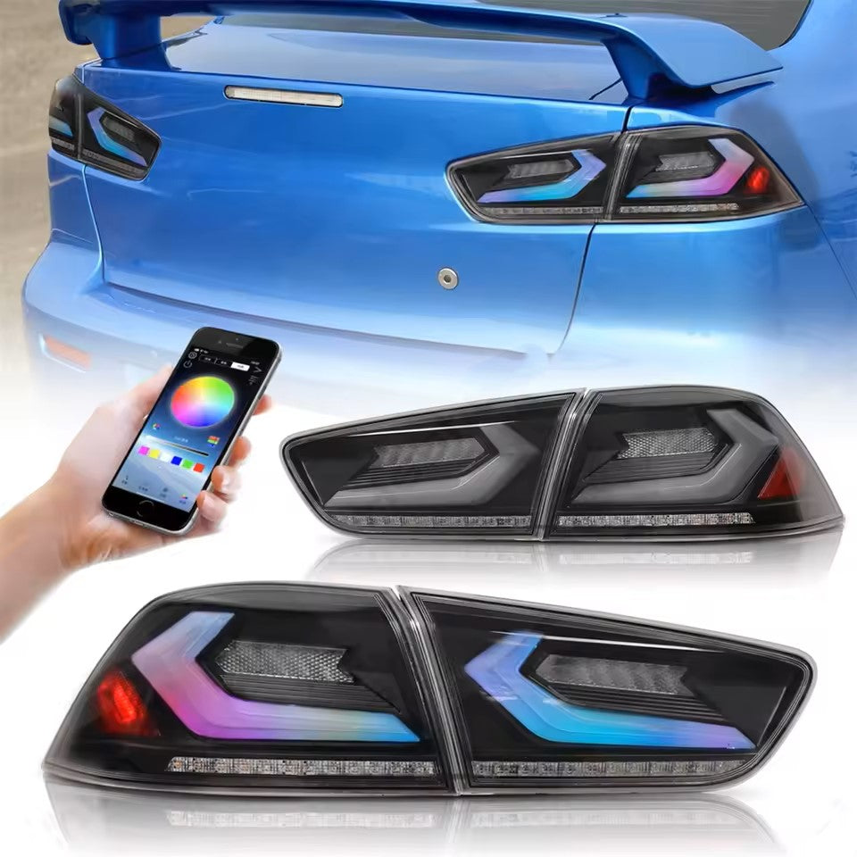Mitsubishi Lancer 2008-2020 LED Tail Lights - ClutchBlaze