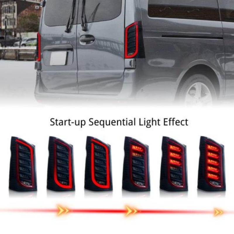 Mercedes-Benz Metris/Vito/V-Class 2016-2022 Tail Lights - ClutchBlaze
