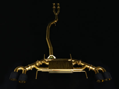Nissan GT-R 2009-2024 Gold Exhaust