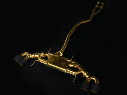 Nissan GT-R 2009-2024 Gold Exhaust
