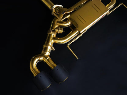 Nissan GT-R 2009-2024 Gold Exhaust