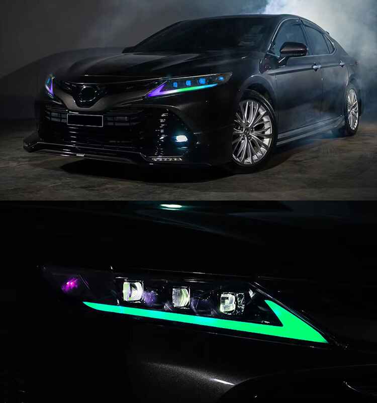 Toyota Camry 2018-2024 RGB Headlights - ClutchBlaze