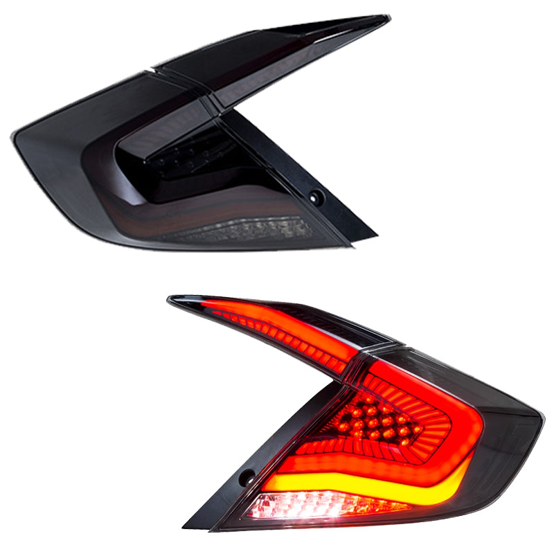Honda Civic Sedan 2016-2021 Starry Sky Tail Lights - ClutchBlaze