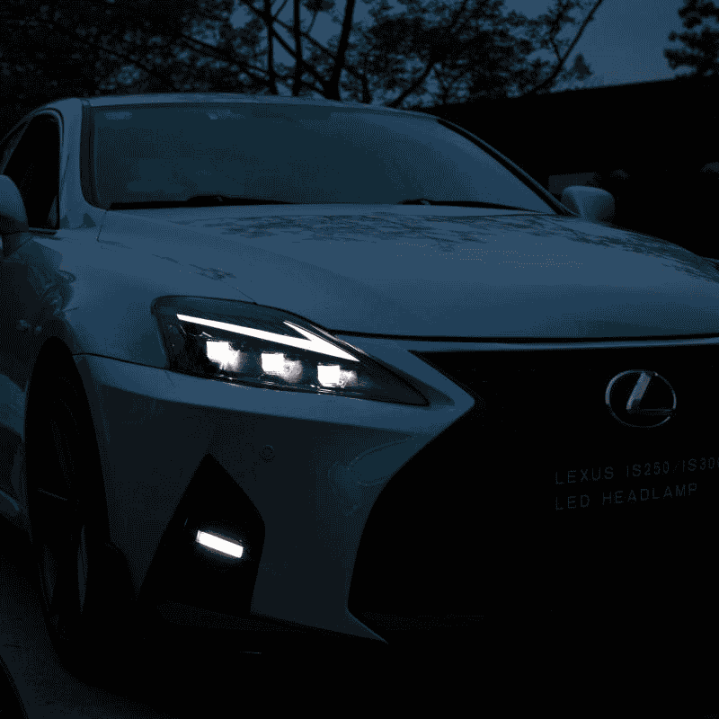 Lexus IS 2006-2012 Headlights - ClutchBlaze